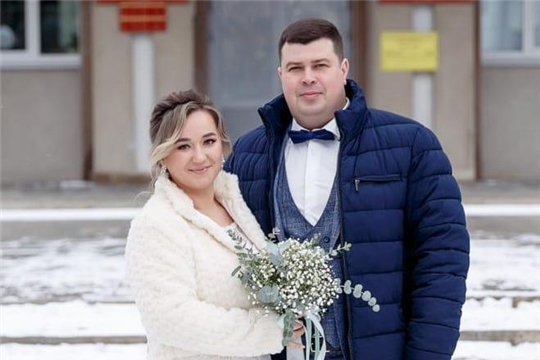 В Калининском районе г. Чебоксары наблюдается «свадебный бум»