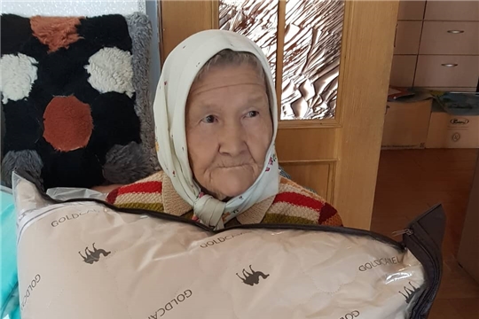 Труженик тыла, ветеран труда Анастасия Анисимова отметила 90-летний юбилей