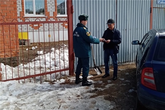 В Калининском районе г. Чебоксары накануне летнего периода усилена работа по предупреждению пожаров