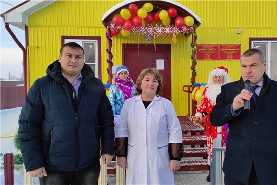 В деревне Сядорга-Сирмы торжественно открыли фельдшерско-акушерский пункт