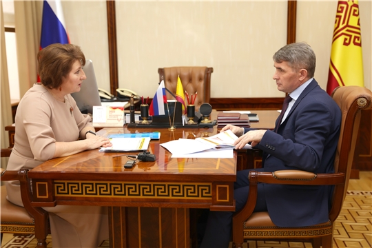 Главе Чувашской Республики представлен отчет о деятельности Контрольно-счетной палаты Чувашской Республики за 2021 год