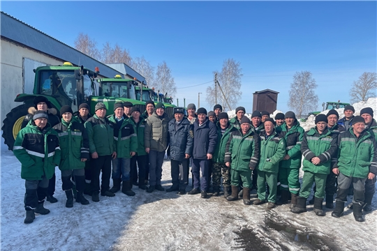 Первый технический осмотр на предприятиях АПК Комсомольского района