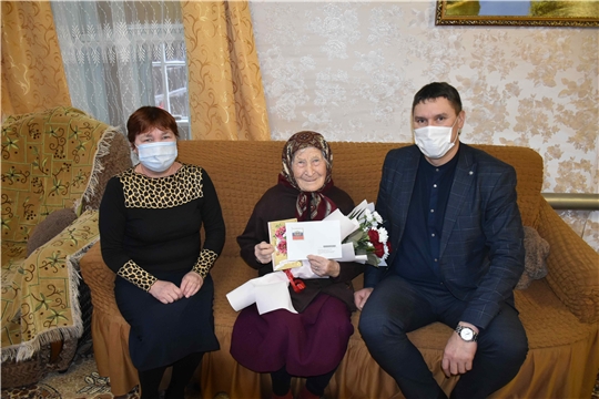 Участнице строительства Казанского оборонительного рубежа Марии Анисимовой исполнилось 95 лет