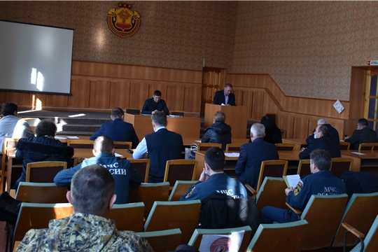 Фирдавиль Искандаров провел заседание Комиссии по предупреждению чрезвычайных ситуаций