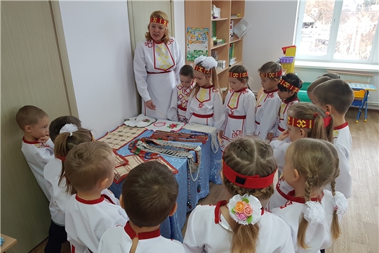 Детский сад «Солнышко» присоединился к празднованию Дня чувашской вышивки