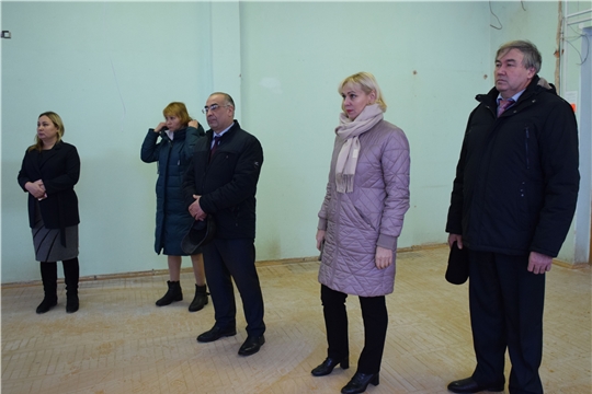 Министр культуры Светлана Каликова проинспектировала ход ремонтных работ районного Дома культуры