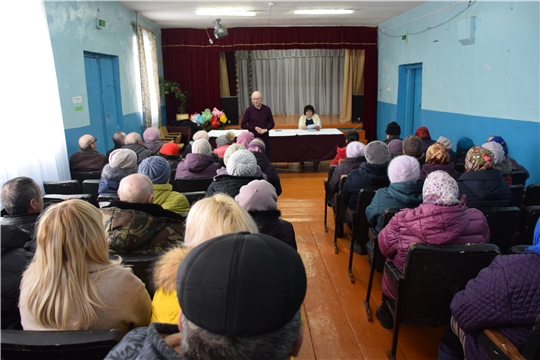 В Красночетайском районе продолжаются отчётные собрания по итогам работ администрации района и сельских поселений