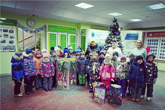 МБДОУ «Детский сад №6» г.Чебоксары – участник благотворительной акции «Шоколадный подарок каждому ребенку"