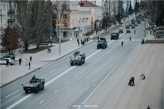 Завтра в Чебоксарах пройдёт полномасштабная репетиция Парада Победы