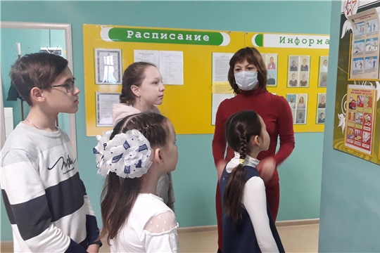 В Мариинско-Посадской детской школе искусств прошло профилактическое мероприятие «Осторожно, тонкий лед!»