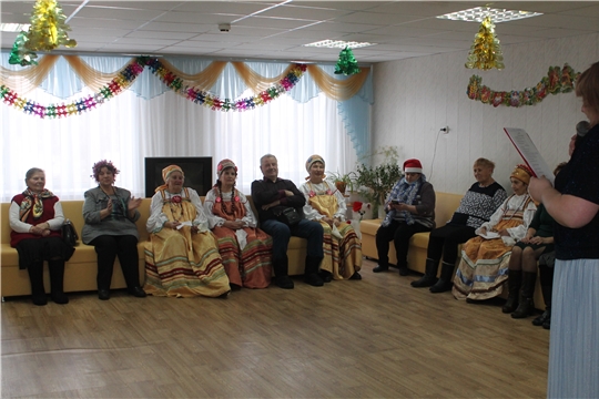 В Центре социального обслуживания населения Мариинско-Посадского района прошло новогоднее мероприятие