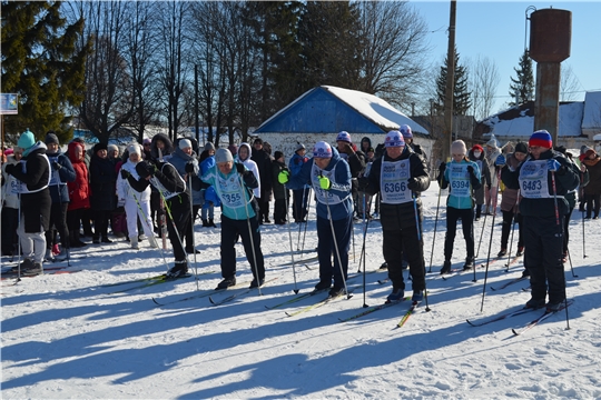 Мариинско-Посадский район присоединился к Всероссийской массовой лыжной гонке «Лыжня России-2022»