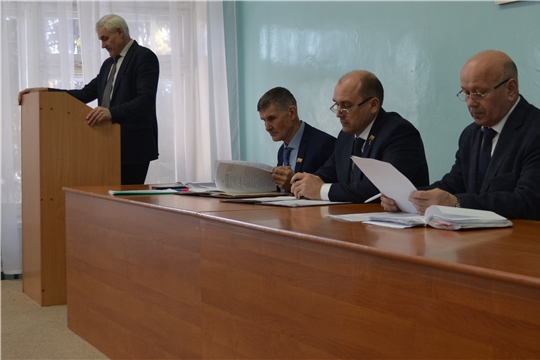 Депутаты Мариинско-Посадского районного Собрания провели очередное заседание