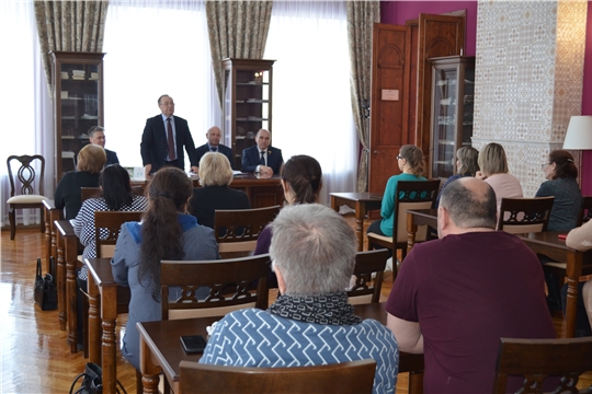 Председатель ЦИК Чувашии Геннадий Федоров провел совещание с Мариинско-Посадской территориальной избирательной комиссией