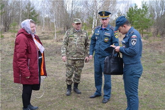 Профилактический рейд в преддверии весеннего пожароопасного периода