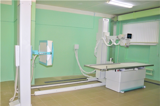 В Новочебоксарскую городскую больницу поступил новый рентгенологический комплекс стоимостью 13 млн. рублей