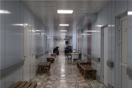 Капитальный ремонт поликлиники в Чебоксарской районной больницы близится к завершению
