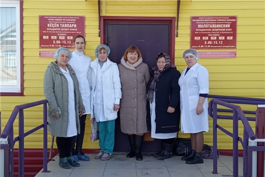 Выездная поликлиника продолжает работать в Яльчикском районе