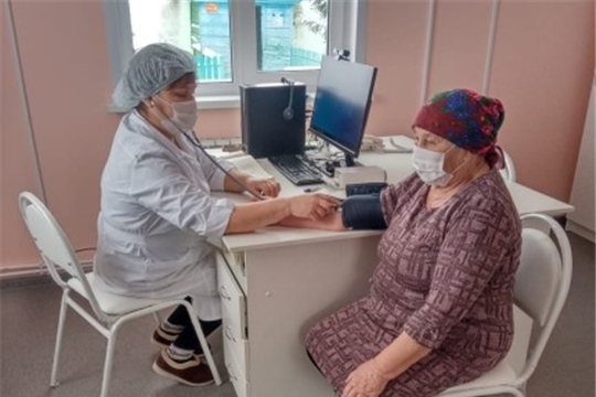 С начала года в новые ФАПы Вурнарского района обратилось более 1700 пациентов
