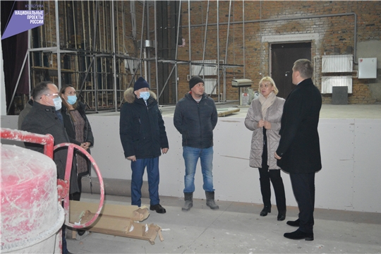 В Янтиковском районе завершается капитальный ремонт Дома культуры