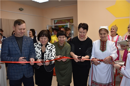 Открытие библиотеки нового поколения в Аликовском районе