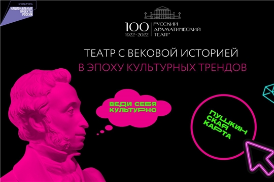 Русский драматический театр провел вебинар: «Пушкинская карта: опыт Русского драматического театра»