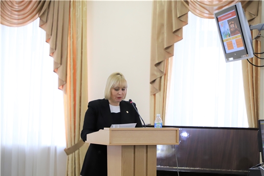 Светлана Каликова выступила на заседании Коллегии Минкультуры Чувашии