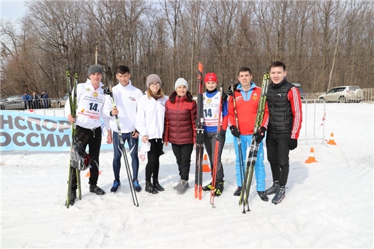 Сотрудники Минкультуры Чувашии заняли пятое место в XX Спартакиаде органов исполнительной власти по лыжным гонкам