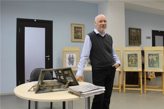 В Национальной библиотеке откроется выставка главного художника Русского драмтеатра Владимира Шведова