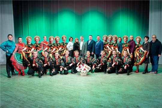 Министр культуры Чувашии посетила концерт ансамбля «Донбасс» в г.Новочебоксарске
