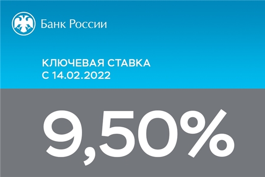 Банк России принял решение повысить ключевую ставку на 100 б.п., до 9,50% годовых