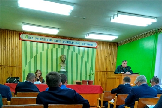 В Опытном лесничестве состоялось выездное совещание по вопросам лесной отрасли Чувашской Республики