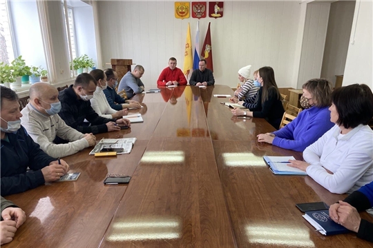 В администрации Янтиковского района состоялось рабочее совещание