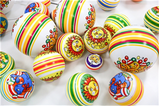 АО «ЧПО им. В.И.Чапаева» расширяет рынок сбыта детских мячей