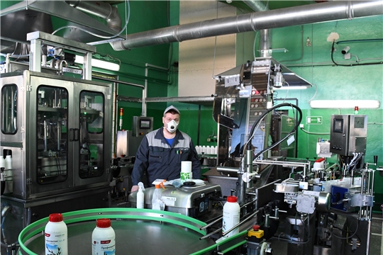 Вурнарский завод смесевых препаратов использует оборудование отечественного производства