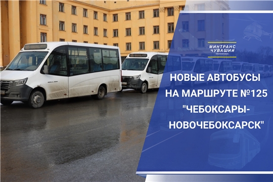  С 16 марта на межмуниципальном маршруте №125 начнут курсировать новые автобусы
