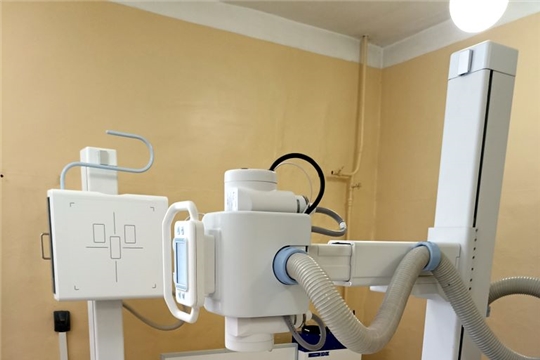Национальный проект «Здравоохранение»: «в БУ «Моргаушская ЦРБ» Минздрава Чувашии   поступил    современный рентгенографический  цифровой  аппарат «Ренекс – 2»