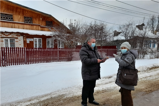 В частном секторе г. Чебоксары проведены профилактические беседы о пожарной безопасности