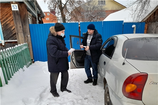 В канун новогодних праздников проведена беседа с жителями частного сектора о пожарной безопасности