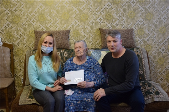 Наше старшее поколение: Волкову Дарию Семеновну поздравили с 95-летним юбилеем