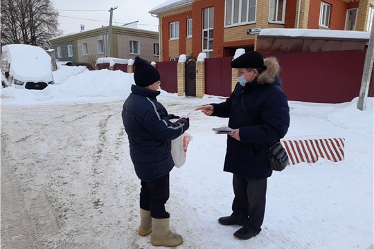 В Чебоксарах еженедельно проводятся беседы с жителями о пожарной безопасности