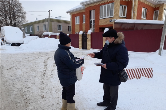 В Чебоксарах еженедельно проводятся беседы с жителями о пожарной безопасности