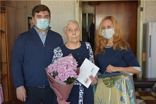Мария Семеновна Андреева отметила свой 90-ый день рождения