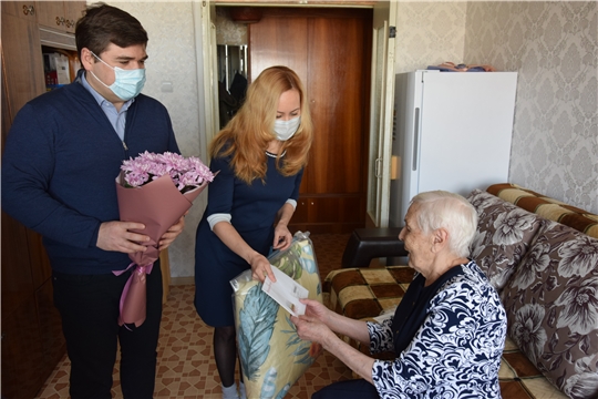 Мария Семеновна Андреева отметила свой 90-ый день рождения
