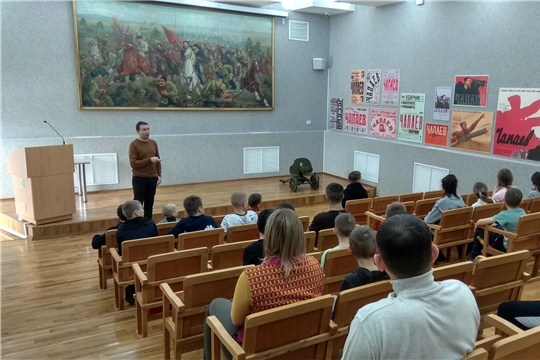 Юные спортсмены из 6 регионов нашей страны посетили обновленный музей В.И. Чапаева