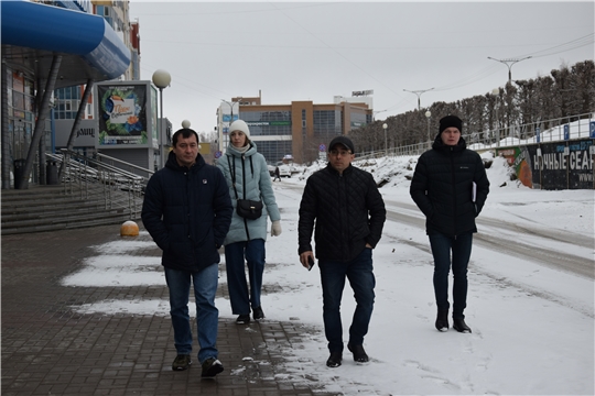 Специальная комиссия обошла северо-западную часть города Чебоксары на предмет благоустройства