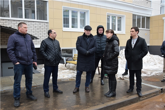 В Чебоксарах состоялся обход территории на предмет благоустройства: учтены обращения граждан