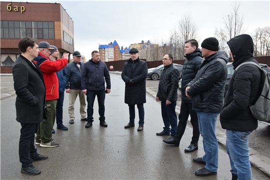 В Чебоксарах состоялся обход территории на предмет благоустройства: учтены обращения граждан