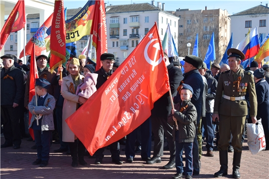 В мемориальном комплексе «Победа» возложили цветы в память о погибших в ходе специальной военной операции