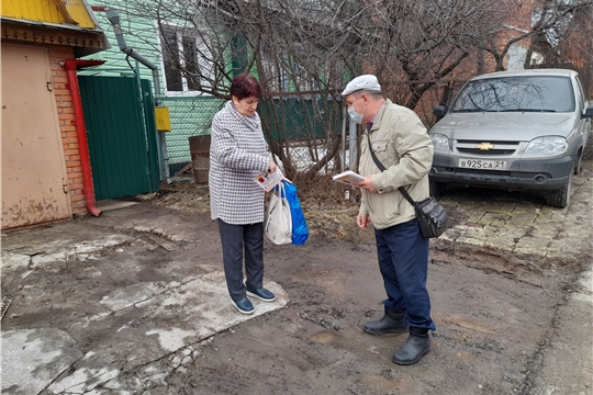 Введен противопожарный режим: с жителями частного сектора г. Чебоксары организована профилактическая беседа